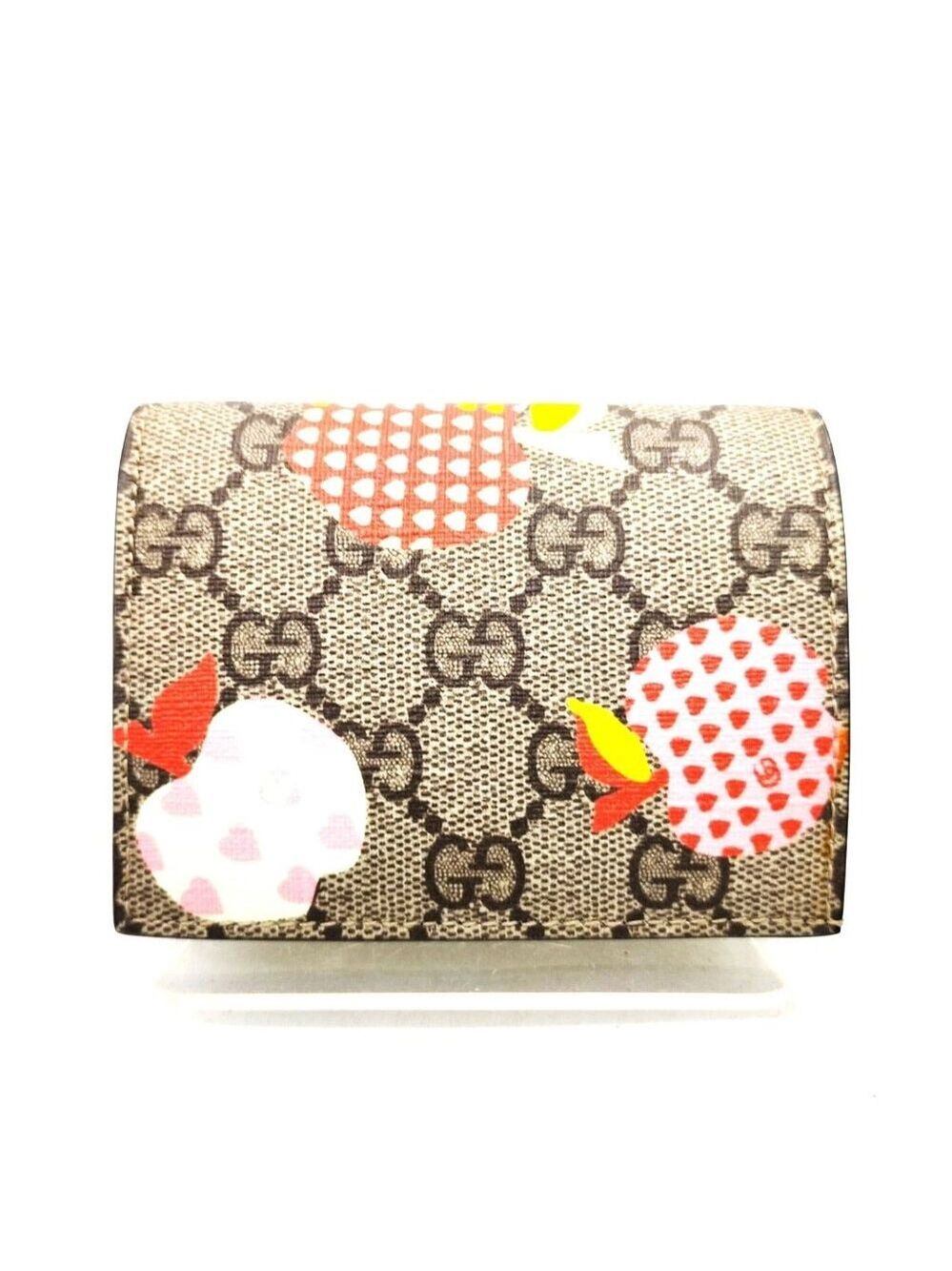 Gucci Wallet Brown PVC 252-070425